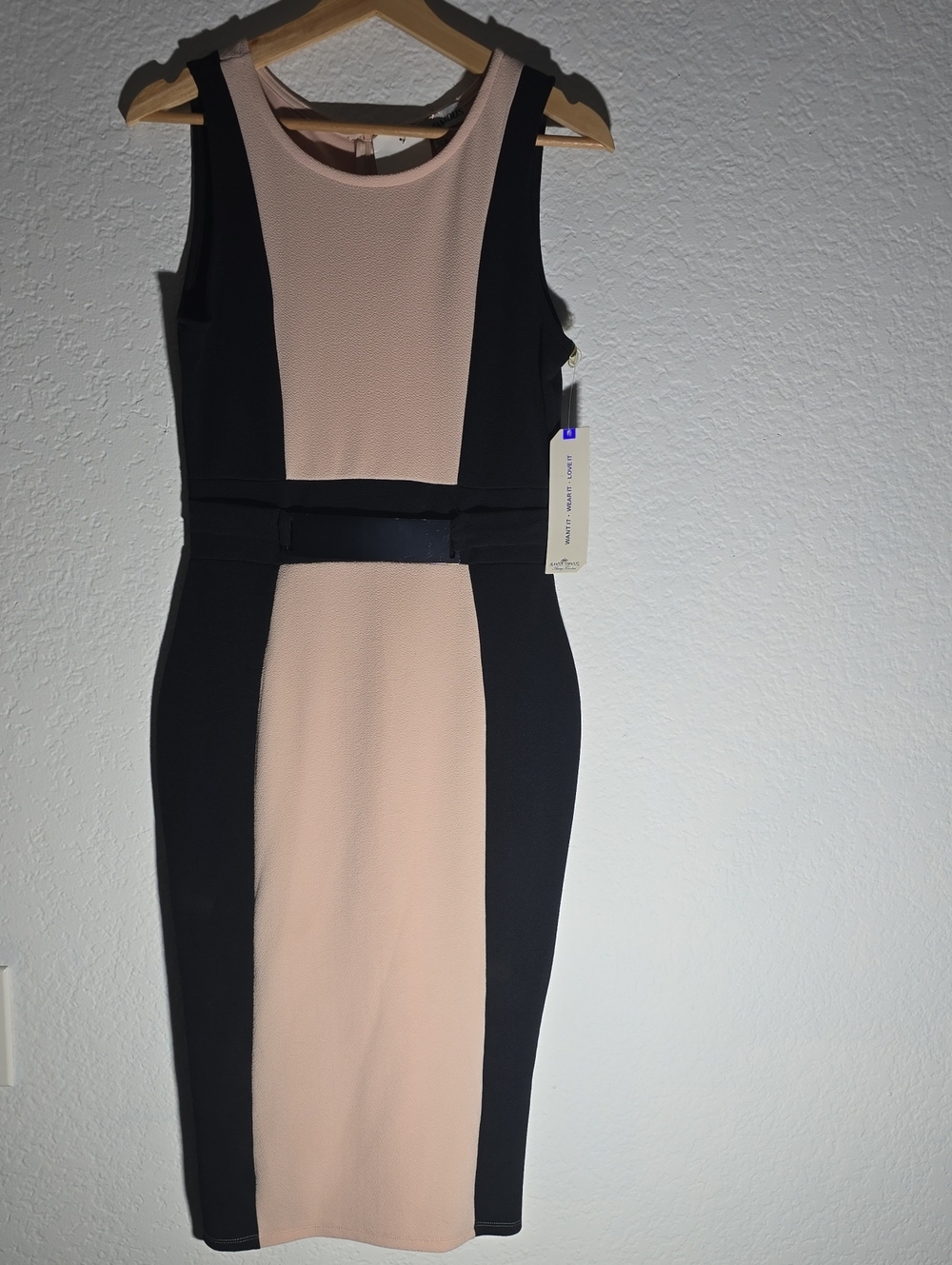 Almost Famous Black Dress - LARGE